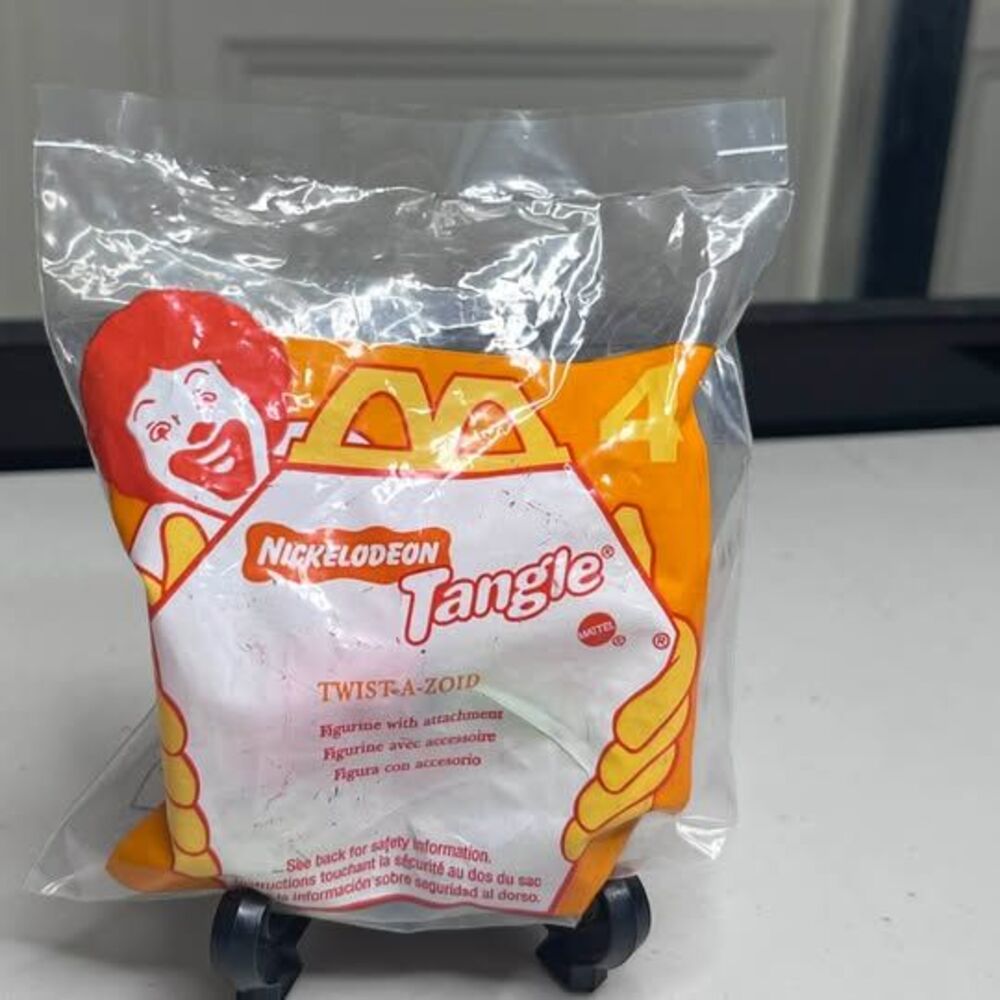 1996 McDonald's Nickelodeon Tangle Twist-A-Zoid Toy #4